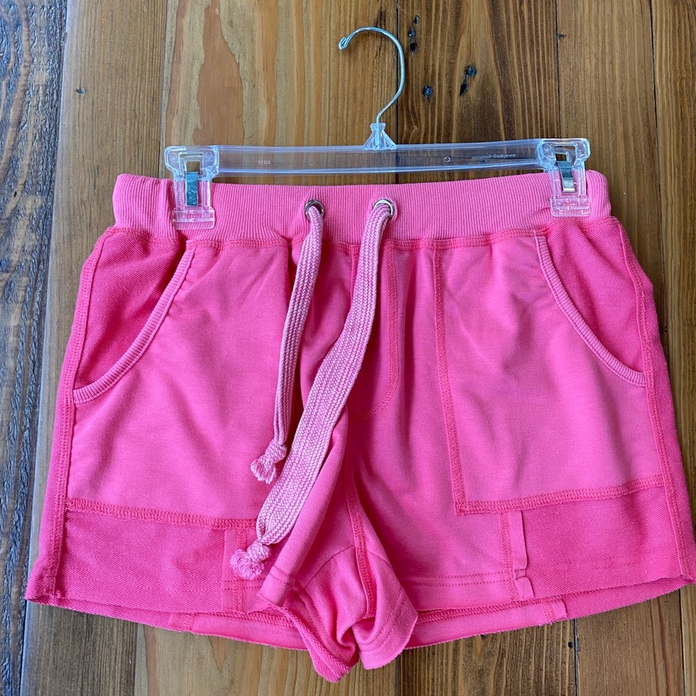 Vibrant Pink Athletic Shorts for Women